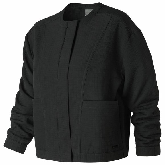 New Balance Women's Cropped Cocoon Jacket - Picture 1 of 8